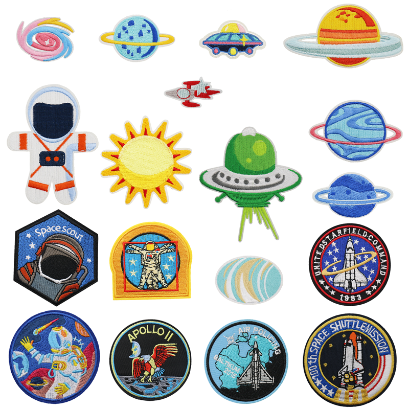 Space patches in set 
