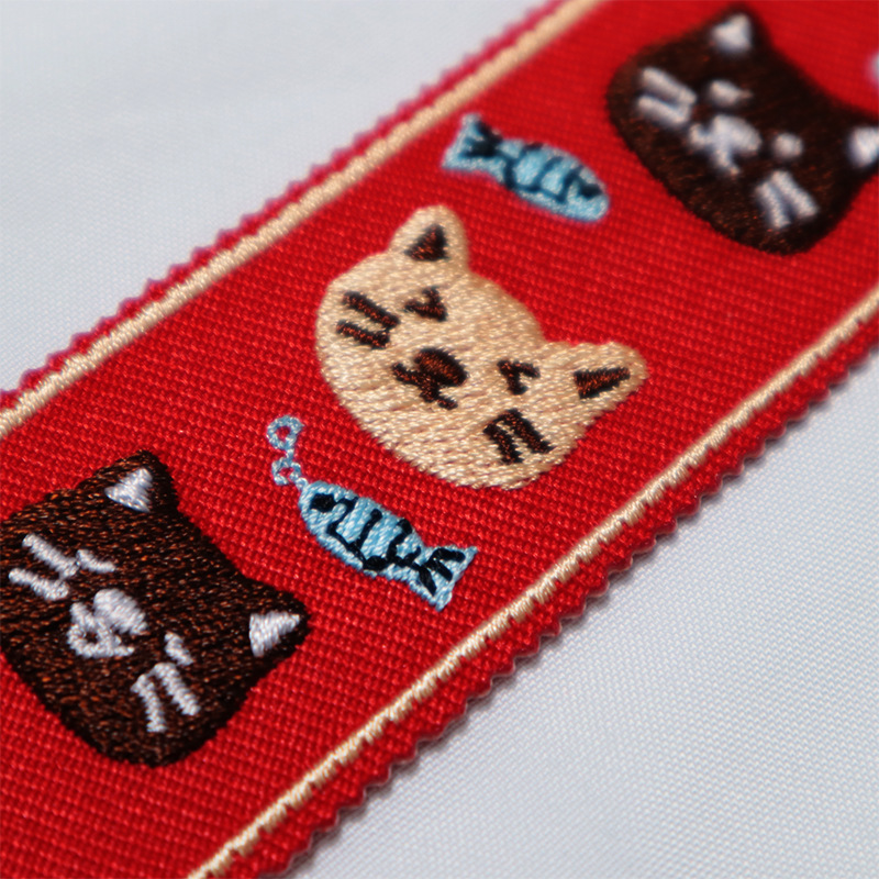 Embroidered bookmarks 