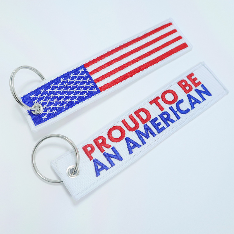 Proud to be anmerican keychains 