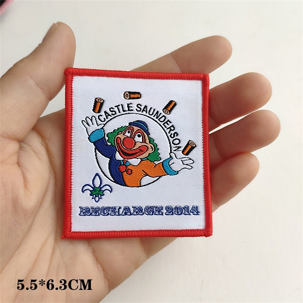 woven scouts patches 