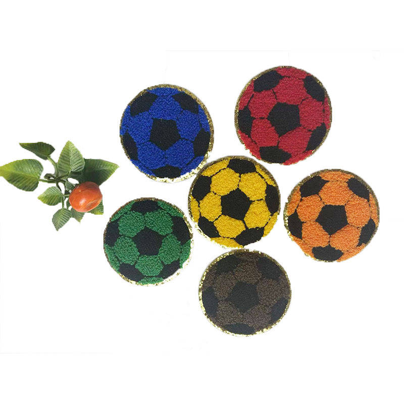 Chenille football patches 