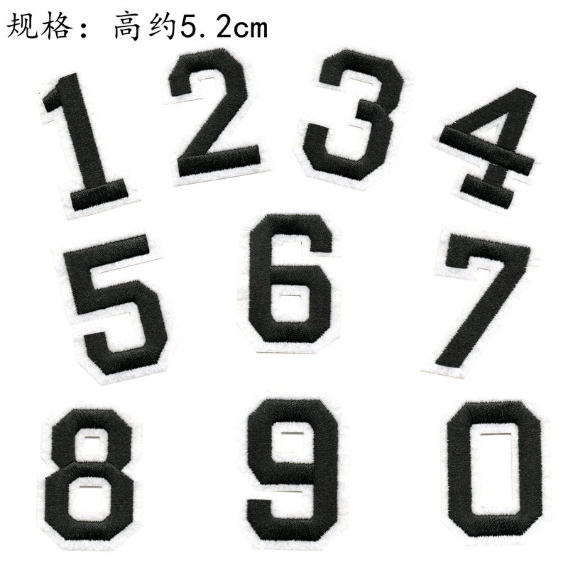 Number patches 01