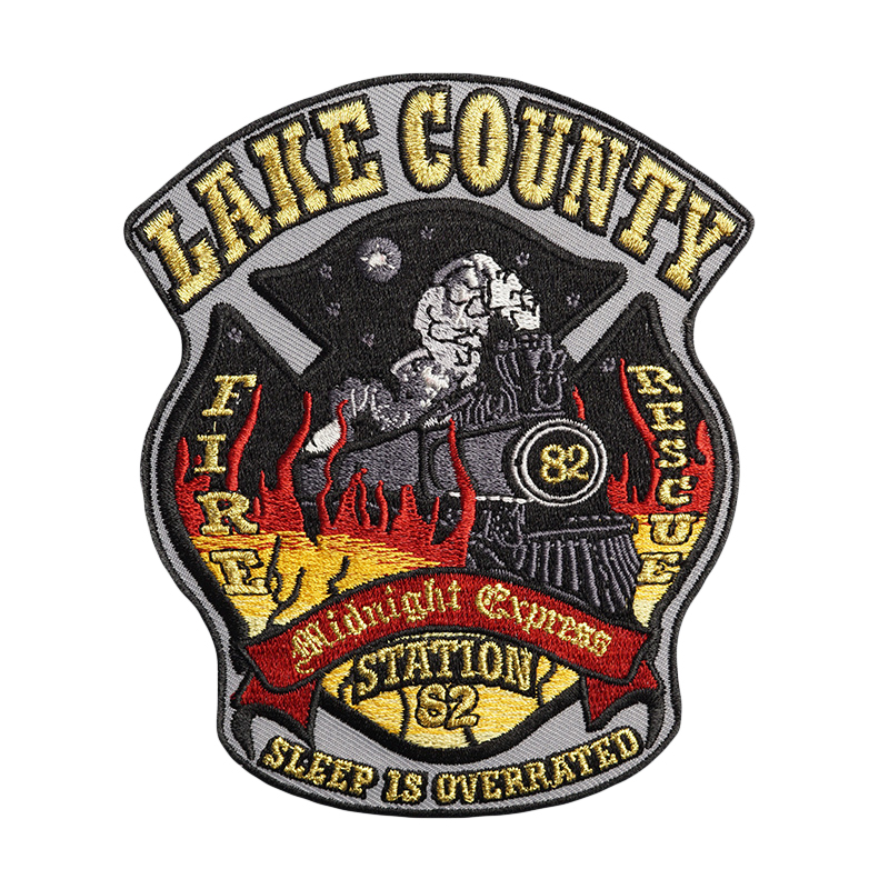 Lake county fire patch 