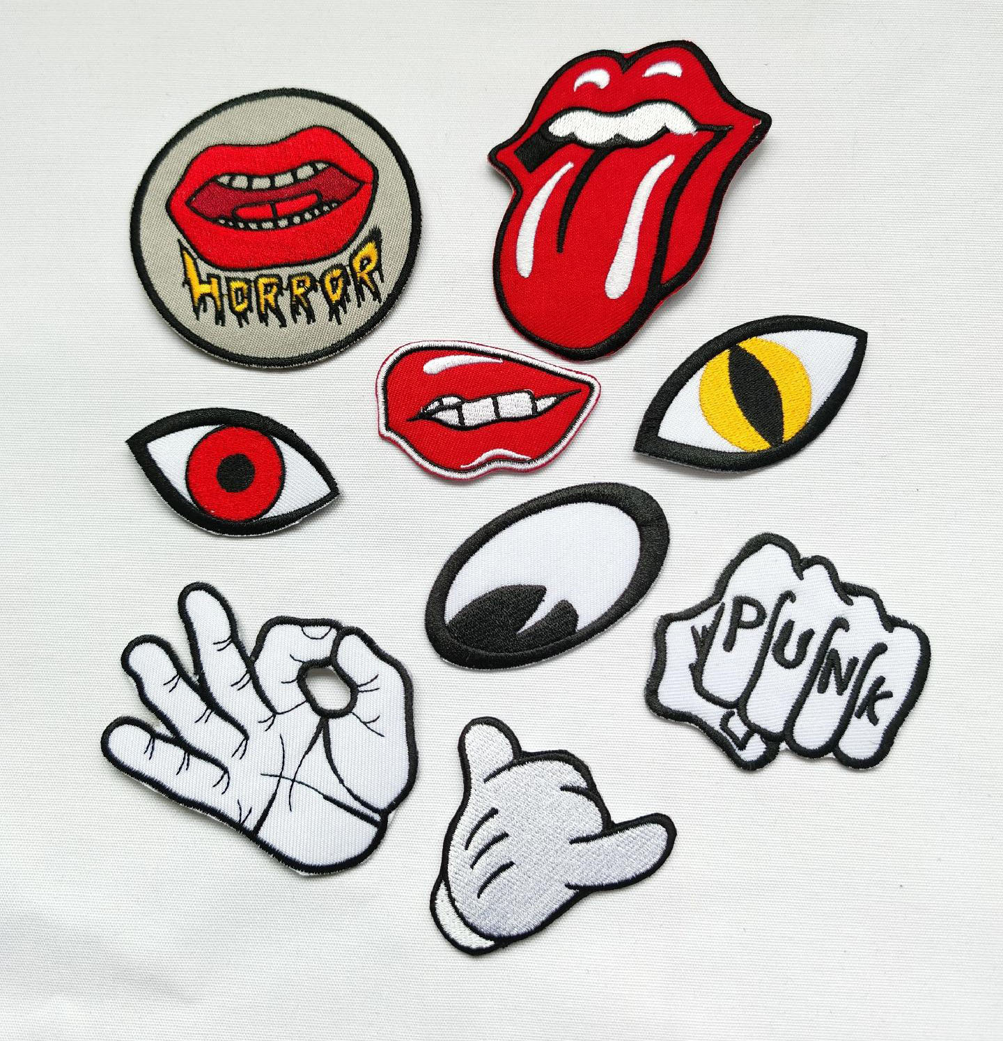 Rock and roll patches 